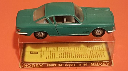 NOREV 1/43 - COUPE FIAT 2300 S - N° 80 - BOITE D'ORIGINE - Imagen 3 de 13