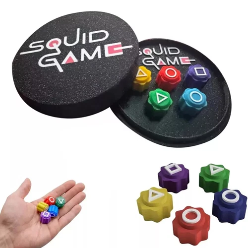 Squid Game Season 2 Gonggi Gong-gi 공기 Toy Korean Jack Stones Game NEW VIRAL GAME - Picture 10 of 40