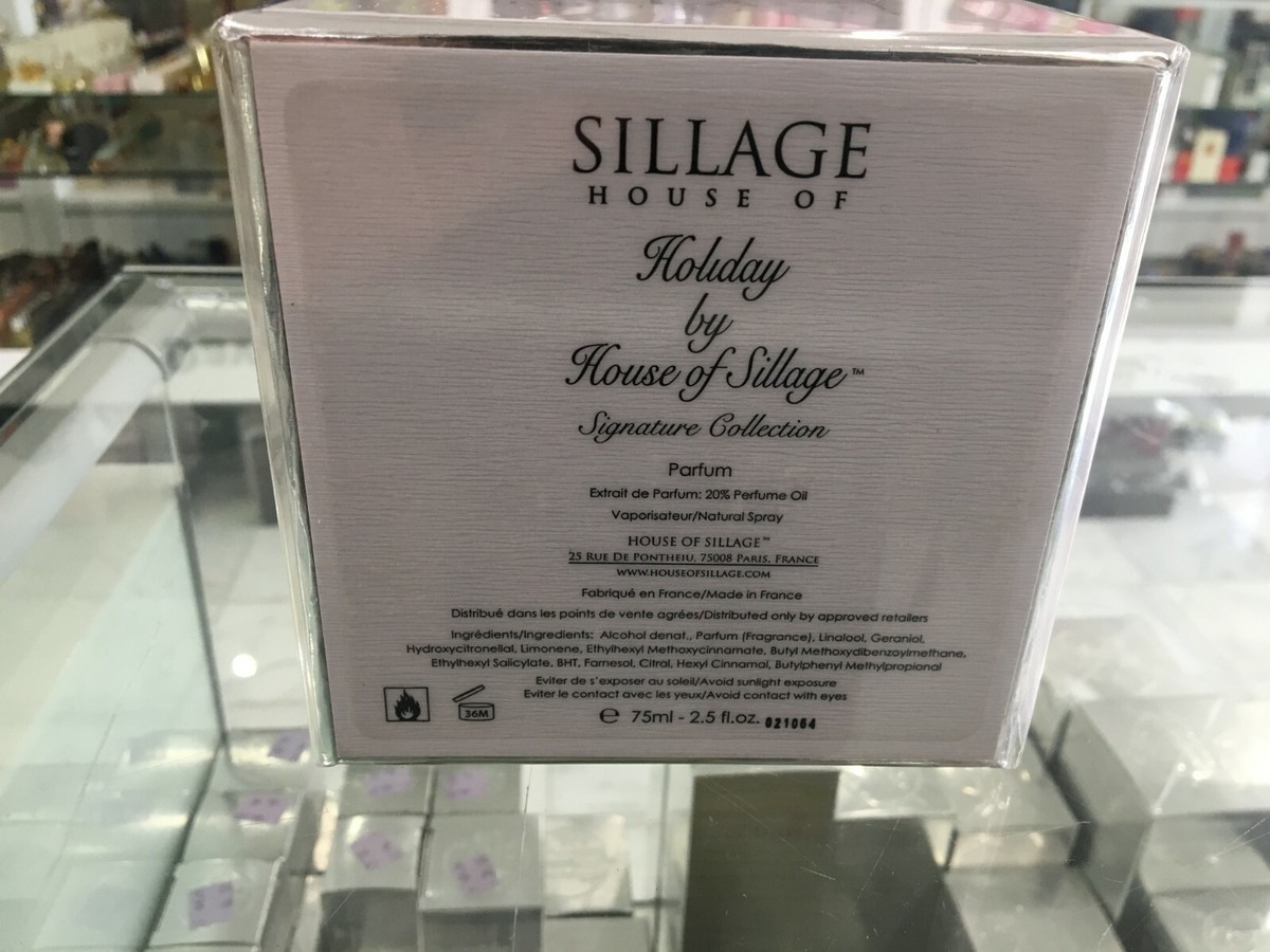 House of Sillage Holiday Signature Collection Parfum Extrait de