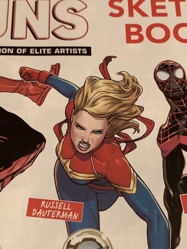 SHIPS SAME DAY Young Guns 2019 Sketchbook Marvel "Free" Comic Elite Artists NM - Picture 11 of 12
