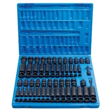 Grey Pneumatic 1281 3/8" Impact SAE & Metric Master Socket Set New w/ Warranty!