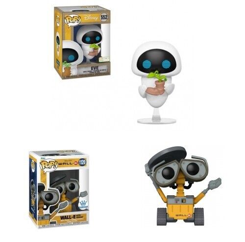 FUNKO pop 海外限定 アースデイ限定 ウォーリー ファンコ ポップ FUNKO Pop! Disney Pixar # 1120 WALL-E & #552 Box Lunch Earth