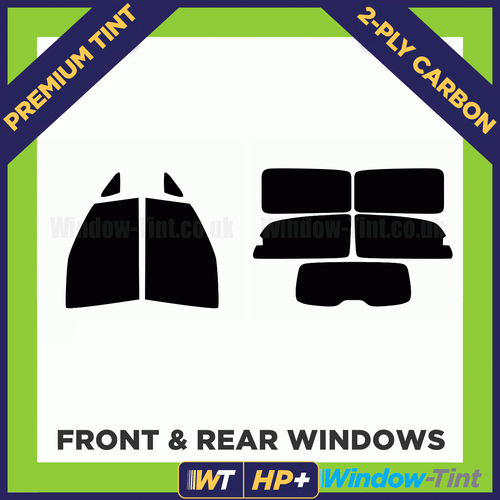 For Mercedes Viano 2014+ Carbon Pre Cut Window Tint Full Premium 2-ply HP+ - Picture 2 of 10