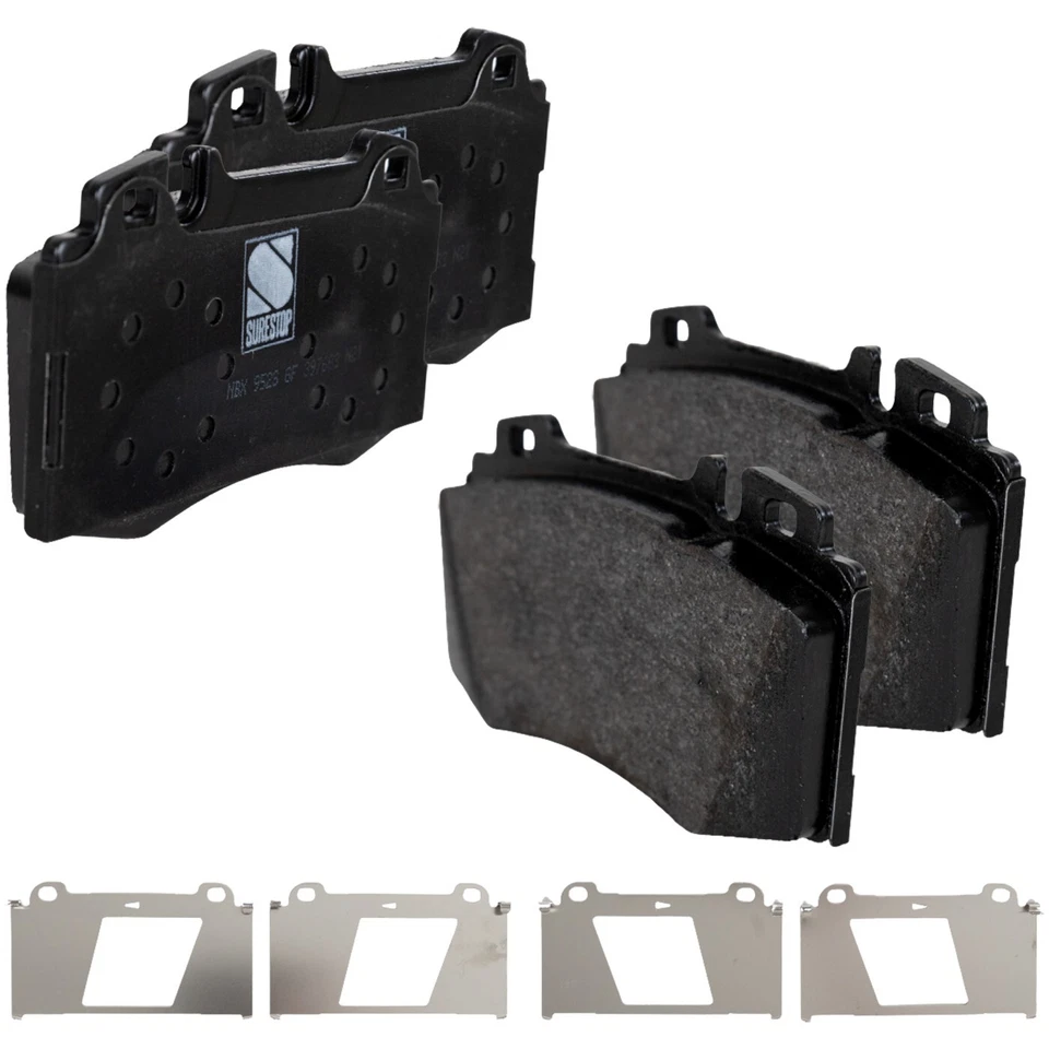 Juego de pastillas de freno delanteras y traseras para MB Mercedes Clase SL Clase S CL Mercedes-Benz SL500 Foto 2 de 4