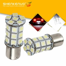 2x Super Bright LED 1156 P21W 7506 Reverse Backup Light White Bulb Soft lighting