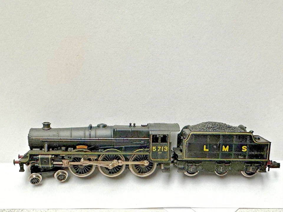 Масштаб N Peco NL-21 класса 5XP 'Jubilee' 4-6-0 в LMS черный не org коробка B - Изображение 4 из 4