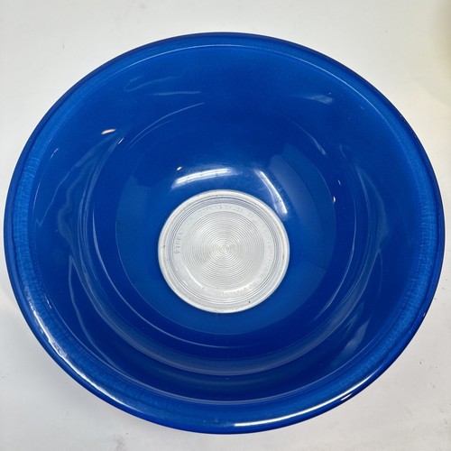 Vintage 1980s Pyrex Mixing Bowl Set, Primary Colors, Clear Bottom, 323, 325 - Picture 6 of 9