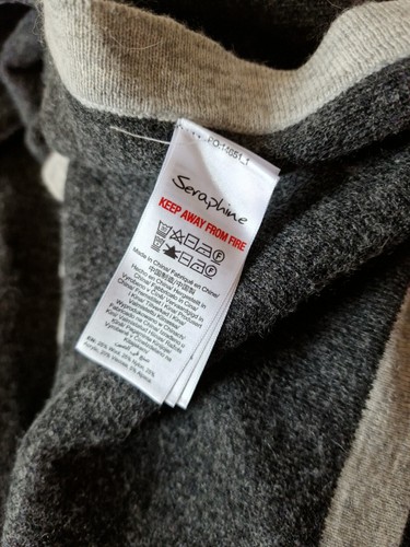 Seraphine Umstands Cape Strickjacke Gr. M/L Babytrage kompatibel Wolle Alpaka - Bild 6 von 8