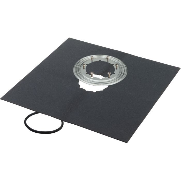 Viega Klemmflansch 4948.31 Edelstahl mit EPDM-Dichtungsbahn 500x500 мм