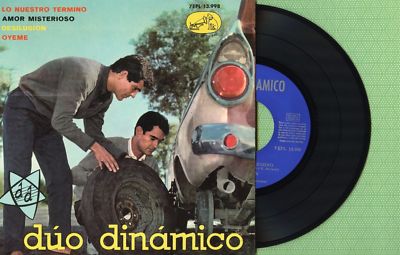 EL DUO DINAMICO / Lo Nuestro Termino / LA VOZ AMO 7EPL-13.998 Spain 1963 EP EX