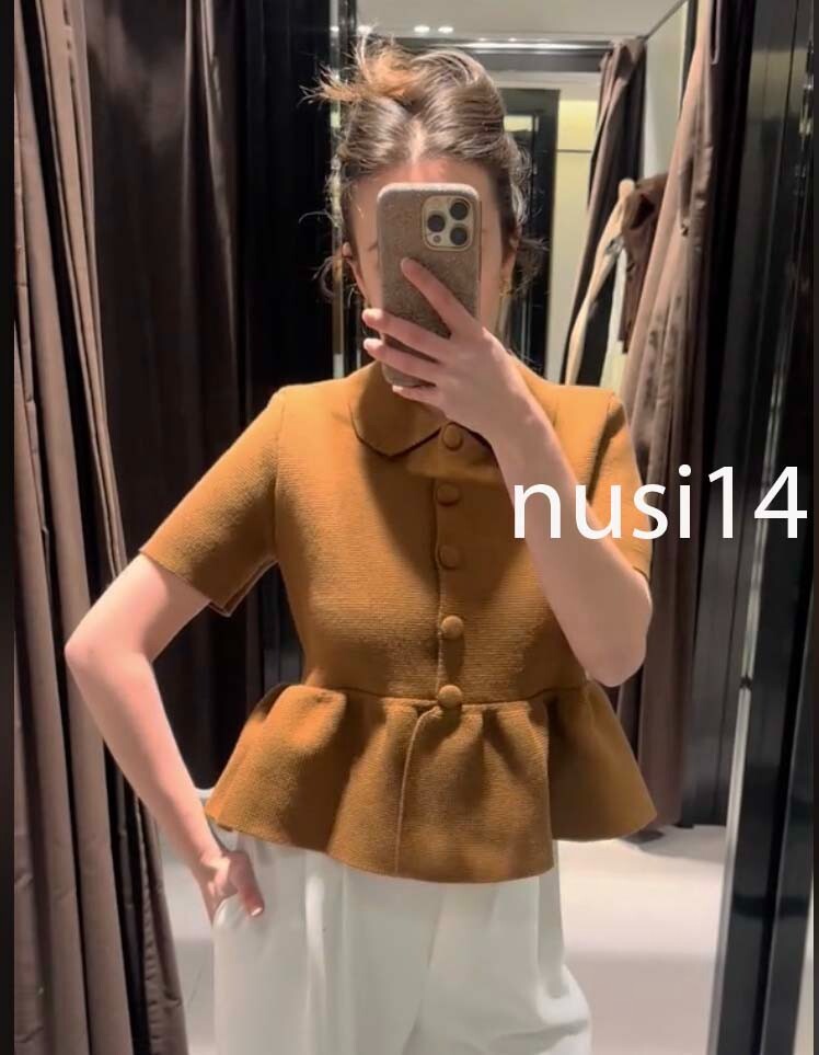 トップス argue 2WAY 90s CARDIGAN / CAMEL GAP Womens Cotton Oversized Cardigan Camel Heather L at