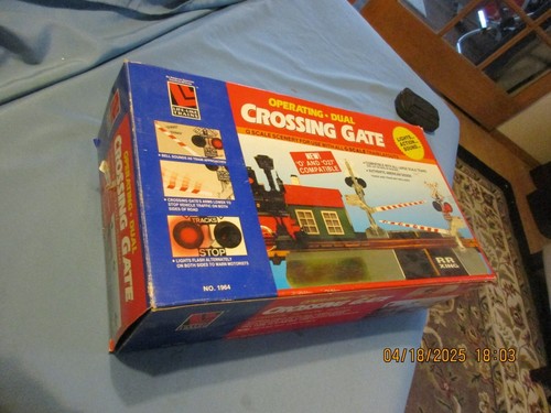 Life Like 1964 G Dual Operating Crossing Gate EX/Box in Original Box used vg cd
