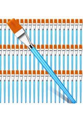 60 Pcs Paint Brush for Acrylic Painting Paintbrushes Bulk Artist Brush for De...