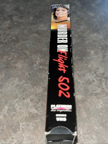 Vintage Murder on Flight 502 VHS Video Movie Farrah Fawcett Robert ***TESTED*** - Picture 2 of 3