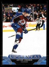 2023-24 Upper Deck UD Canvas 36655 Artturi Lehkonen Colorado Avalanche #C140