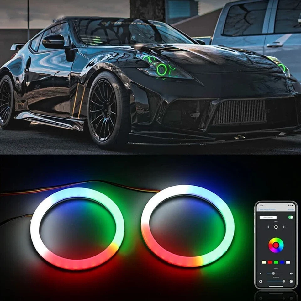 Car Headlight Retrofit High Luminous Efficiency Voltage Light Advantage - Image 4 of 4