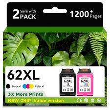 62xl Ink Cartridges For HP Ink 62 XL Envy 7640 5540 5640 5660 5740 7645 Printer
