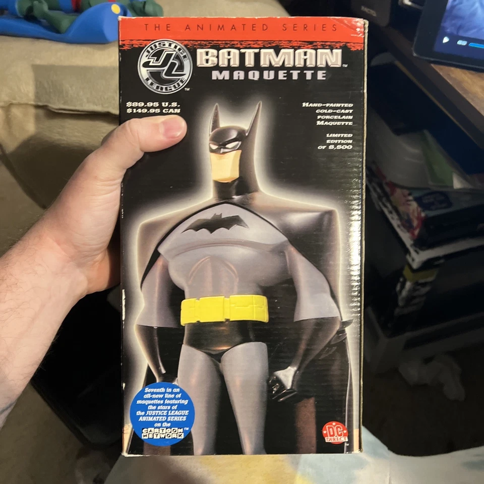Batman Maqueta Liga de la Justicia Serie Animada/8500 DC Estatua Directa Foto 2 de 4