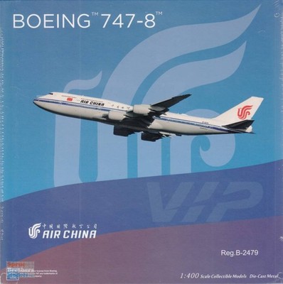 NGM78017 1:400 NG Model ULTIMATE Air China B747-8i Reg #B-2479 VIP Flight