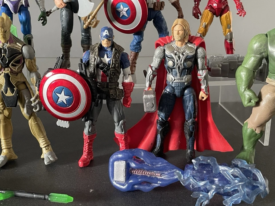 Marvel Cinematic Universe MCU Avengers 3.75" Action Figure Bundle Hasbro - image 4 of 4