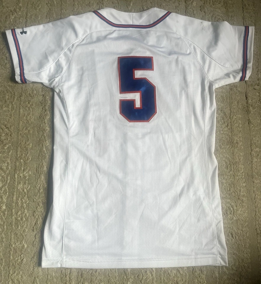 球队发行美国海岸警卫队学院女式垒球球衣 #5 中号 — 第 4/4 张图片