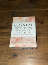 Crystal Intentions Oracle Tarot Card Set. Used