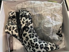 Moda In Pelle Size 6 Kristian Grey Leopard Boots