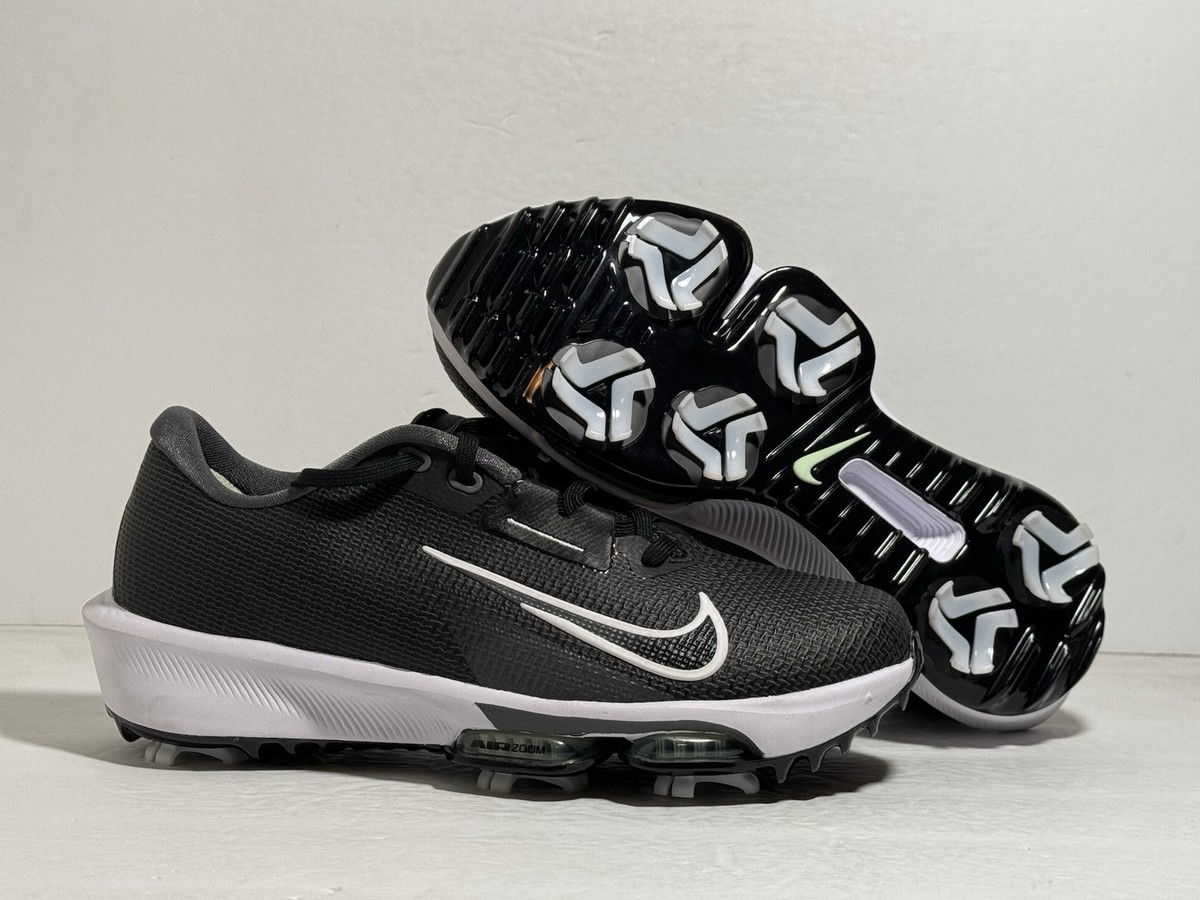 NIKE AIR ZOOM INFINITY TOUR BOA W 27.5 黒 Size 9 - Nike Air Zoom Infinity Tour Golf Black White for