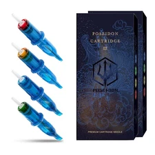 POSEIDON V3 Tattoo Cartridge Needles 30PCS Mixed Size 5RL 7RL 5RM 7RM 5M1 7M1 Di