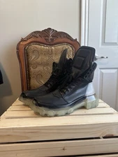 Rick Owens Tractor Sole High Top Boots Size 42