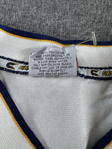 Vtg Colosseum Cal Berkeley Football Jersey XL WHITE #7 NO NAME - Picture 4 of 12