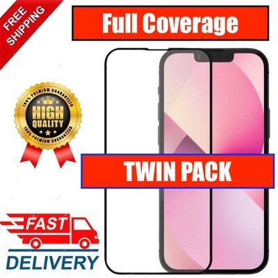 9H Curved FULL COVER HARTGLAS für iPhone X XR 11 12 13 14 15 16 17 Pro Max