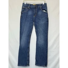 Wrangler 20X Women’s 18R Blue Straight Leg Denim Jeans 5 Pocket Western Style
