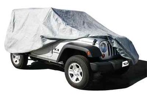 Rampage 1261 Cab Cover Fits 1987-2006 Wrangler and TJ from 4-Layer Material