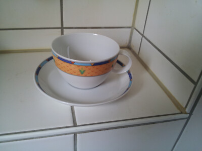 eine !!! Thomas Teetasse mit Untertasse '' York Kronos '' ,nie Gebraucht,Neuw.