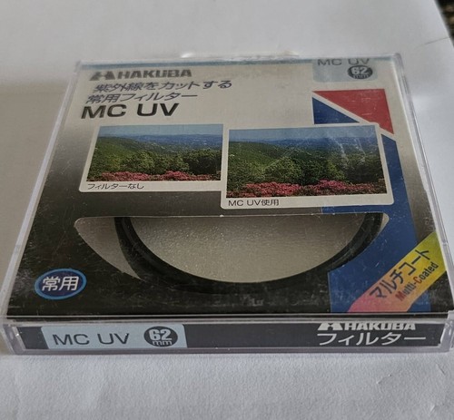 62mm MC UV Protection Glass Lens filter Made in Japan Hakuba E-62 62 mm - Picture 4 of 4