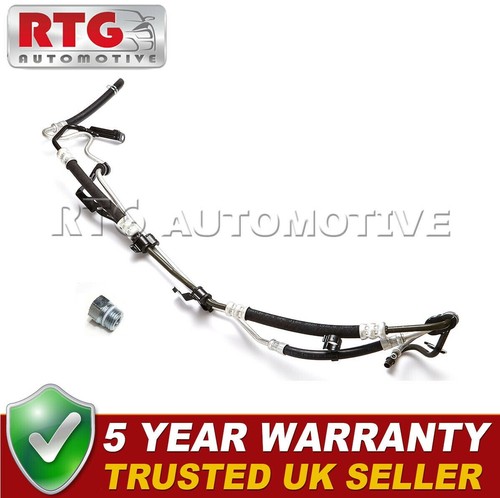 New Power Steering Pipes Hose + Nut for Volvo C30 C70 S40 V50 2004-2013 - 第 1/1 張圖片