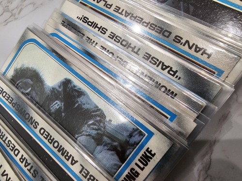 1980 Empire Strikes Back Star Wars Series 2 Complete Card Set 133-264 NO Sticker - Picture 9 of 12