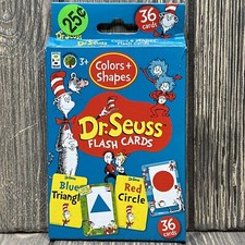 Geddes Dr Seuss Flash Clards Colors and Shapes 36 Cards Complete