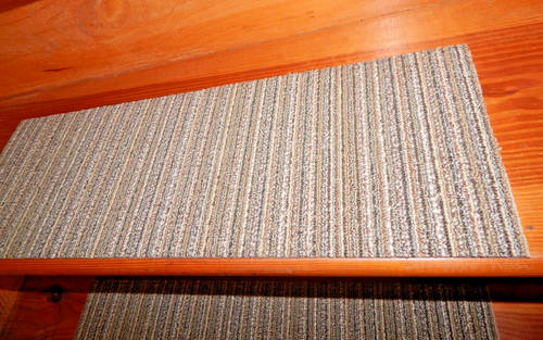 13 Stufen Indoor Treppenstufen Treppe Stufe Teppich Teppich 8" x 24". - Bild 3 von 4