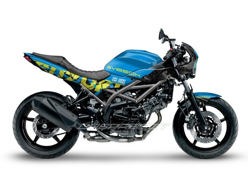 NEW Graphic kit for (2018~) SV650X Decal Kit (BRKN-BFY) - Picture 1 of 7
