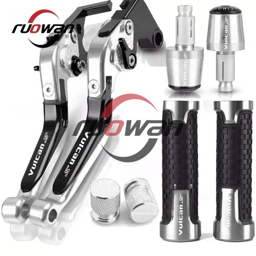 Fit For KAWASAKI Vulcan S 650 2015-2023 CNC Handle Grips Cap Brake Clutch Levers - Picture 13 of 13