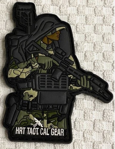 Toppa PVC HRT TACTICAL Gear "Operatore", SHOT 🎯 Show 2025, Hook & Loop, Nuova!