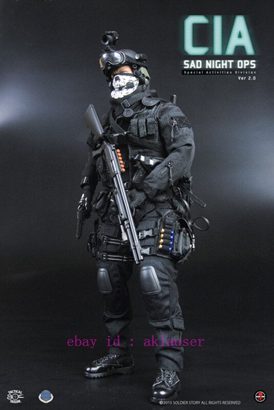 ミリタリー 1/6  SOLDIER STORY CIA SAD NIGHT OPS Soldierstory 1/6 Ss037 Cia Sad Night Ops Special Activities
