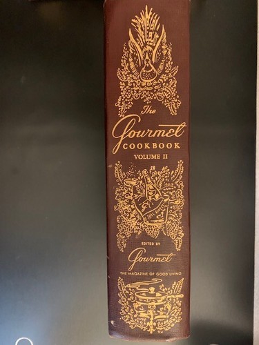 "The Gourmet Cookbook" Volumes I + II by Gourmet Magazine -Hardcover -c. 1957-59 - Imagen 16 de 23