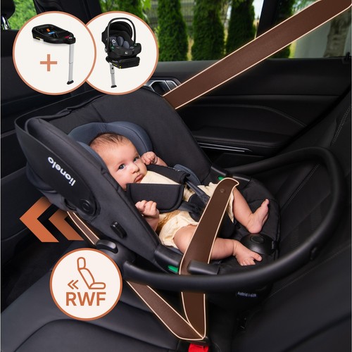 Baby Autositz 40-87 cm LIONELO ASTRID i-Size Babyschale Gruppe 0+ bis: 16,00 kg - Bild 9 von 15