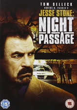 JESSE STONE NIGHT PASSAGE DVD Tom Selleck Stephanie March Movie UK Release R2
