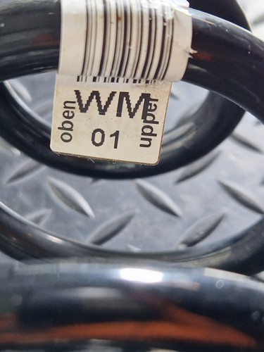 20-24 BMW 1 SERIES F40 REAR SUSPENSION COIL SPRING FITS LEFT & RIGHT 6871665 - Picture 6 of 12