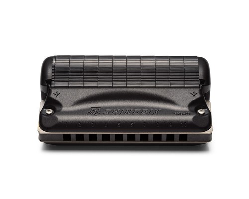 SUZUKI SHINOBIX SNB-20 Harmonica C Key 10 Holes with Silent Full Set BRAND NEW - Picture 2 of 7