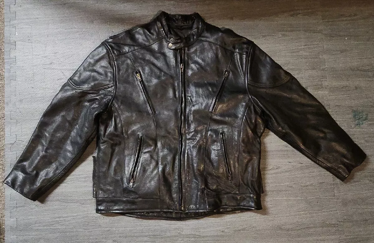 Hudson leather deals motorcycle jacket